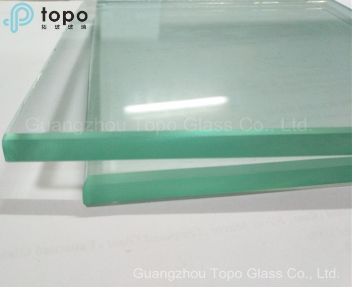 25mm Tempered Safety Clear Float Sheet Glass