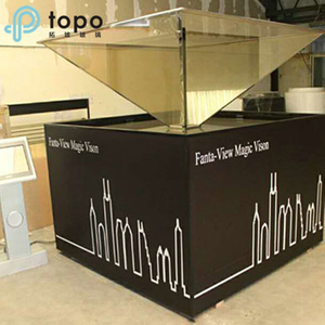 360 Degree 3D Holographic Display Holographic Advertising Display Machine