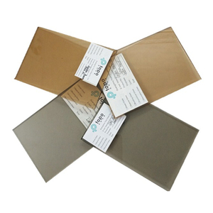 Tinted Bronze Float Sheets Glass for Curtain Walls
