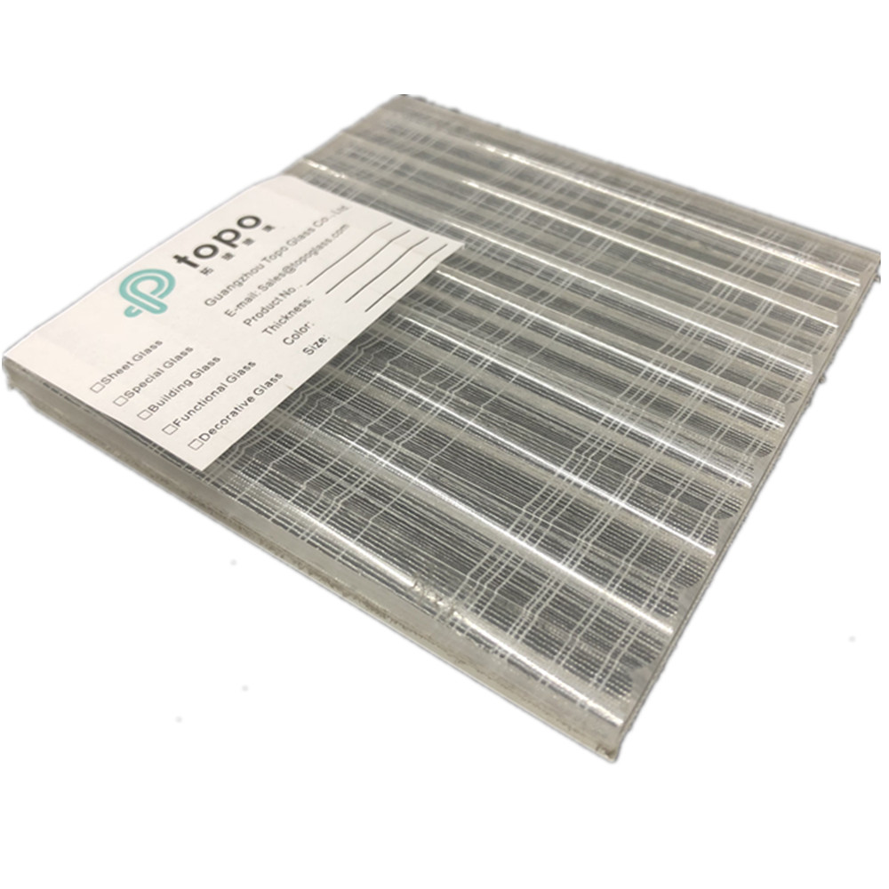 6mm 7mm 10mm Wire Mesh Glass