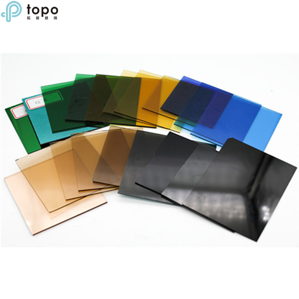 Colored Ultra Thin Float Glass Sheets