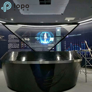 360 Degree Tabletop Electronic Holographic Display Glass
