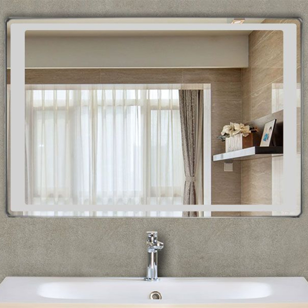 5mm &nbsp;Bathroom&nbsp;Rectangle Shape HD Light Silver Mirror