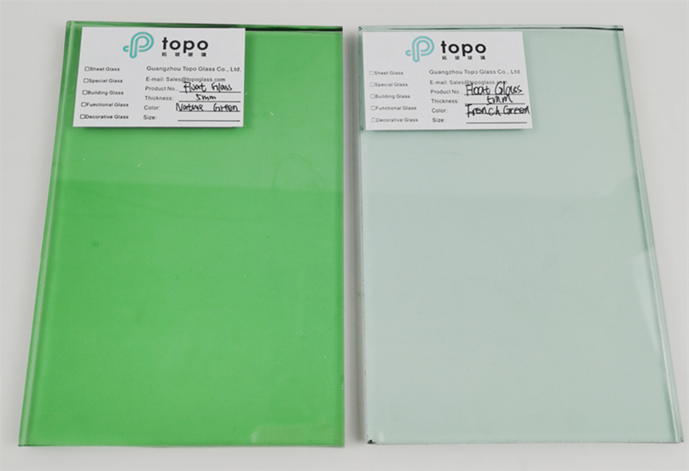 4mm 5mm 6mm 8mm 10mm 12mm Natural Green Float Glass